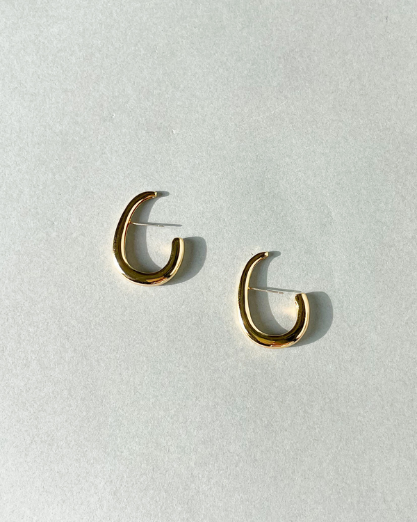 Half Moon Earring