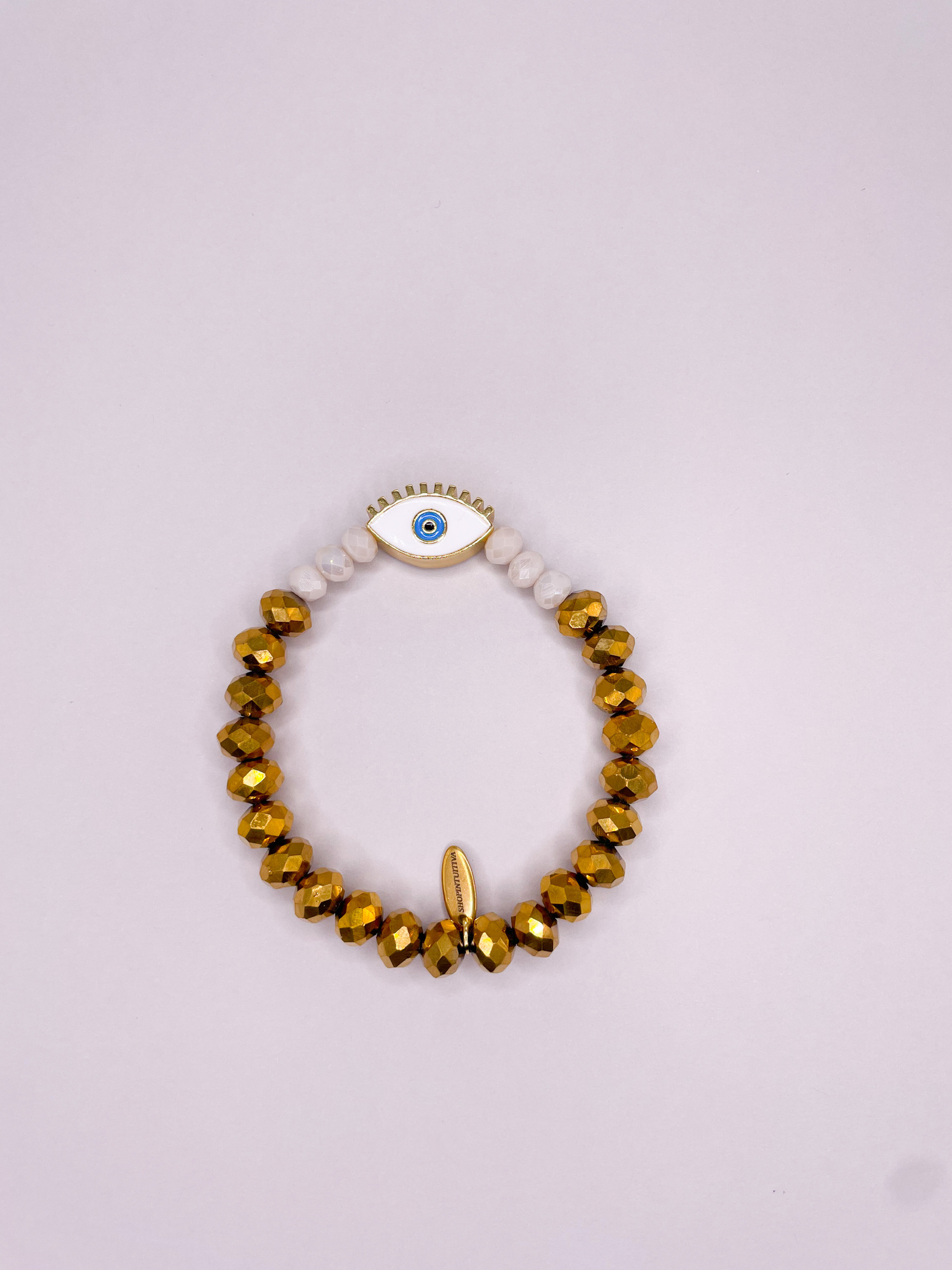 White eye bracelet