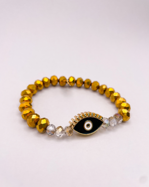 Black eye bracelet